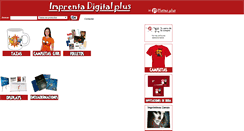 Desktop Screenshot of imprentadigitalplus.es