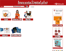 Tablet Screenshot of imprentadigitalplus.es